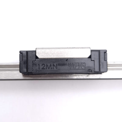 Used CPC MR12MN ZU (x2) Miniature Linear Guide Blocks w/ 12x260mm Rail, 4269N Max