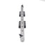 Used THK 2 SRS12M 275L Caged Ball Linear Guide Blocks w/ 12x275mm Rail, 4kN Max