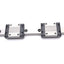 Used THK 2 SRS12M 295L Caged Ball Linear Guide Blocks w/ 12x295mm Rail, 4kN Max