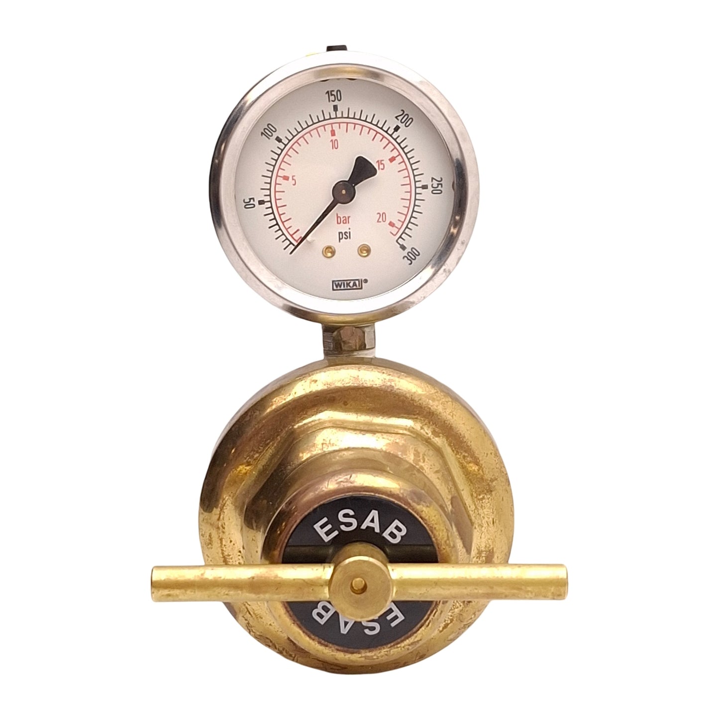 Used ESAB 22236 R-6703 Station Regulator, 400PSI Supply, 0-150PSI Set, 1/2in NPT