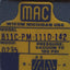New MAC 811C-PM-111D-142 Solenoid Valve, 5/2 Single Operator, 20-150PSI, 120VAC Coil