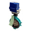 New Tomoe 700Z-4I-2 Electric Butterfly Valve, 1/4 Turn, ø6in, 1.0MPa, 110VAC