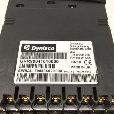 Used Dynisco UPR900 Strain Gauge Melt Pressure/Process Indicator Analog Out, 3x Relay