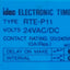 Used Idec RTE-P11 Multi-Function Time Delay Relay 0.1s-10min Range, 24VAC/VDC In