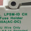 Used Lot of 2 LittelFuse LPSM001ID CH Midget Fuse Holder, 600VAC/VDC 30A, Class CC