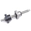 Used Hansan C5 17 702811 Linear Ball Screw Assembly, ø15mm, 5mm Lead, 115mm Stroke