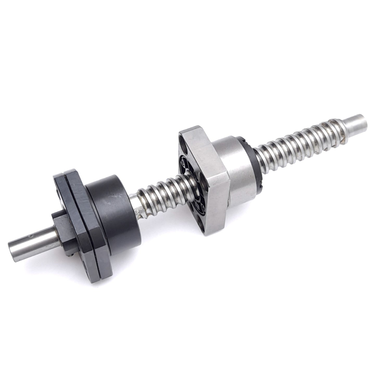 Used Hansan C5 17 702811 Linear Ball Screw Assembly, ø15mm, 5mm Lead, 115mm Stroke