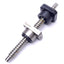 Used Hansan C5 17 702811 Linear Ball Screw Assembly, ø15mm, 5mm Lead, 115mm Stroke
