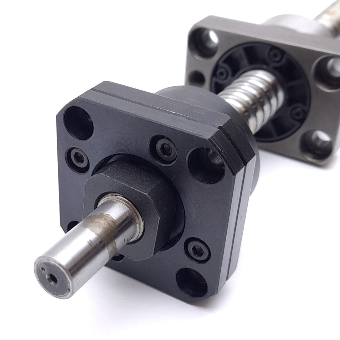 Used Hansan HIR1505 C7 Linear Ball Screw Assembly, ø15mm, 5mm Lead, 125mm Stroke