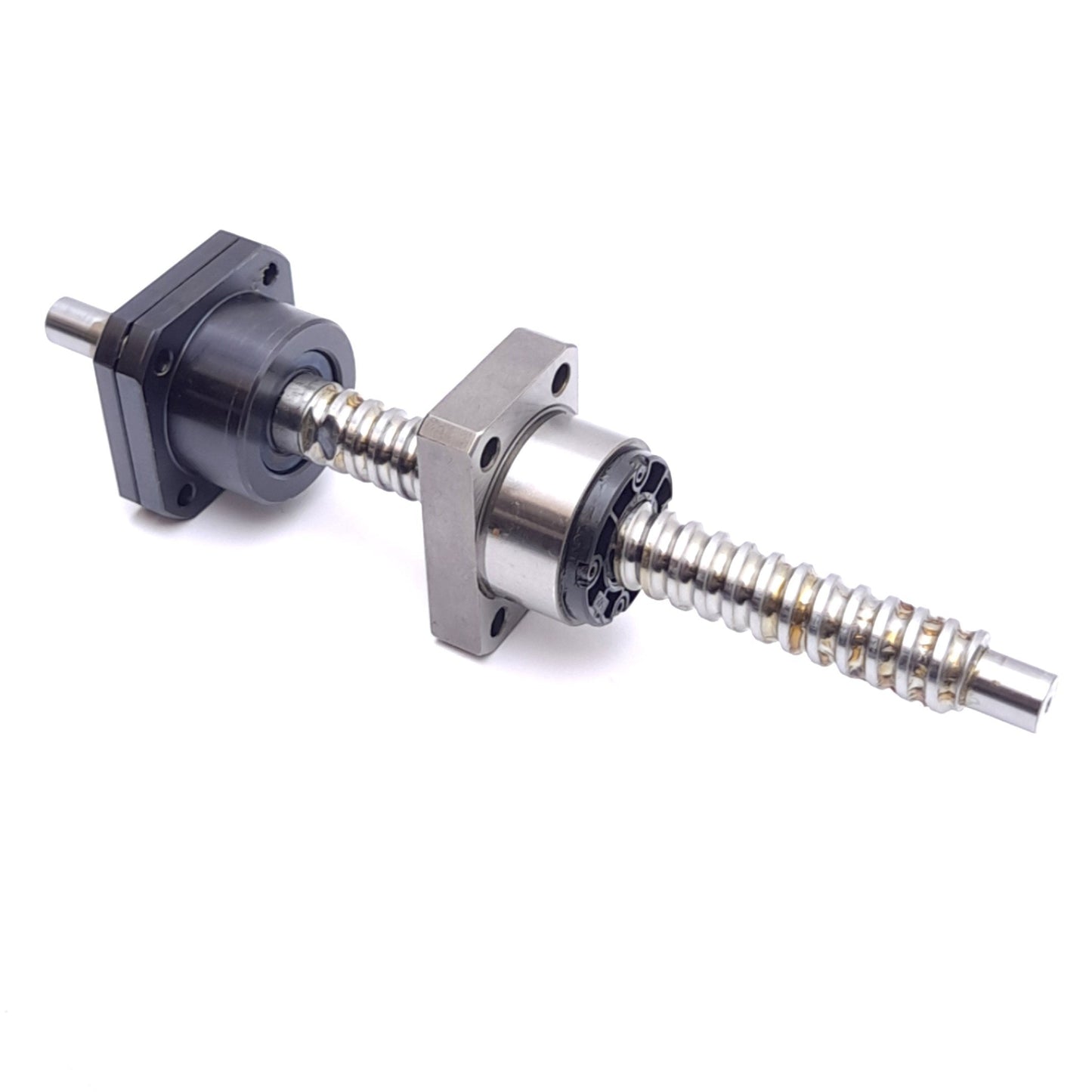 Used Hansan HIR1505 C7 Linear Ball Screw Assembly, ø15mm, 5mm Lead, 125mm Stroke