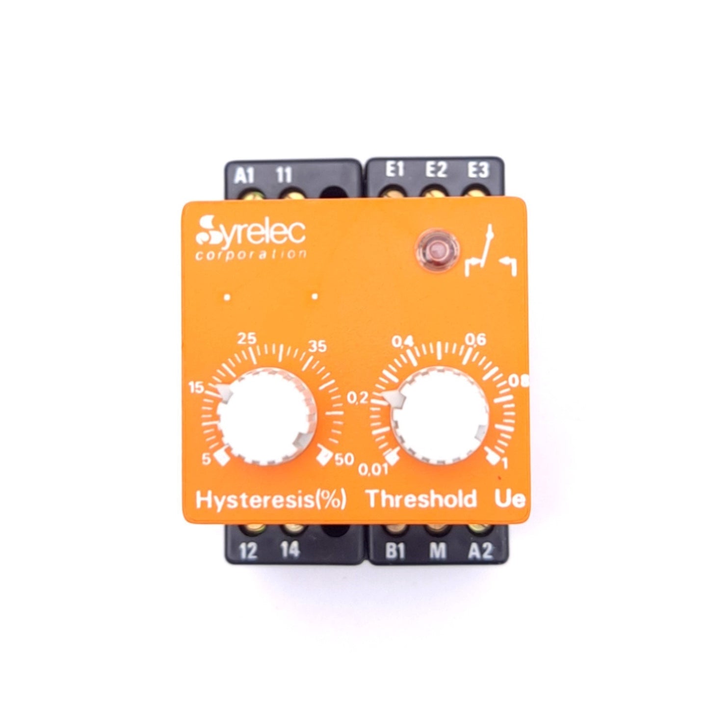 New Syrelec DUR110A Voltage Control Relay, 0.1-400V AC/DC, 110VAC, SPDT 250VAC 10A