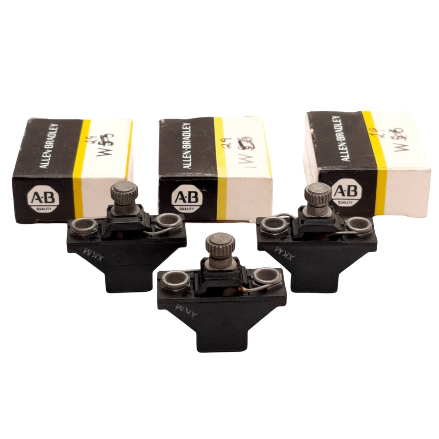 New Lot of 3 Allen-Bradley W29 Overload Relay Heater Element, Trip Class 20 Type W