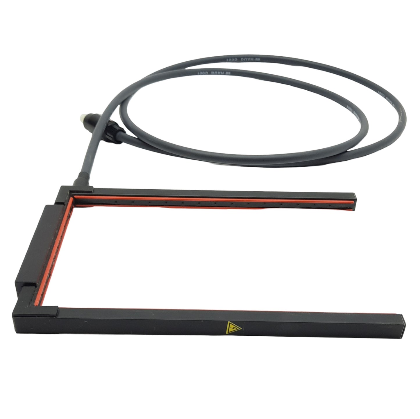 Used Haug 05.0091.100 Static Eliminator U-Bar, 7ft Cable, 150mm x 255mm, X-2000 Coax