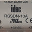New Idec RSSDN-10A Solid-State Relay, SPST-NO, 4-32VDC In, 48-660VAC 10A Out