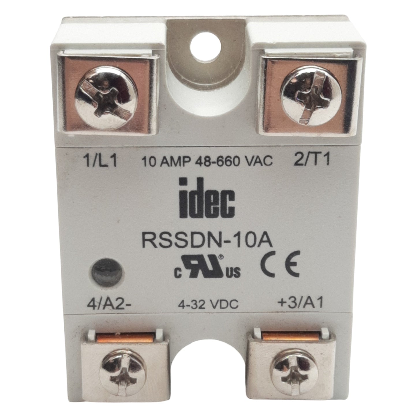 New Idec RSSDN-10A Solid-State Relay, SPST-NO, 4-32VDC In, 48-660VAC 10A Out