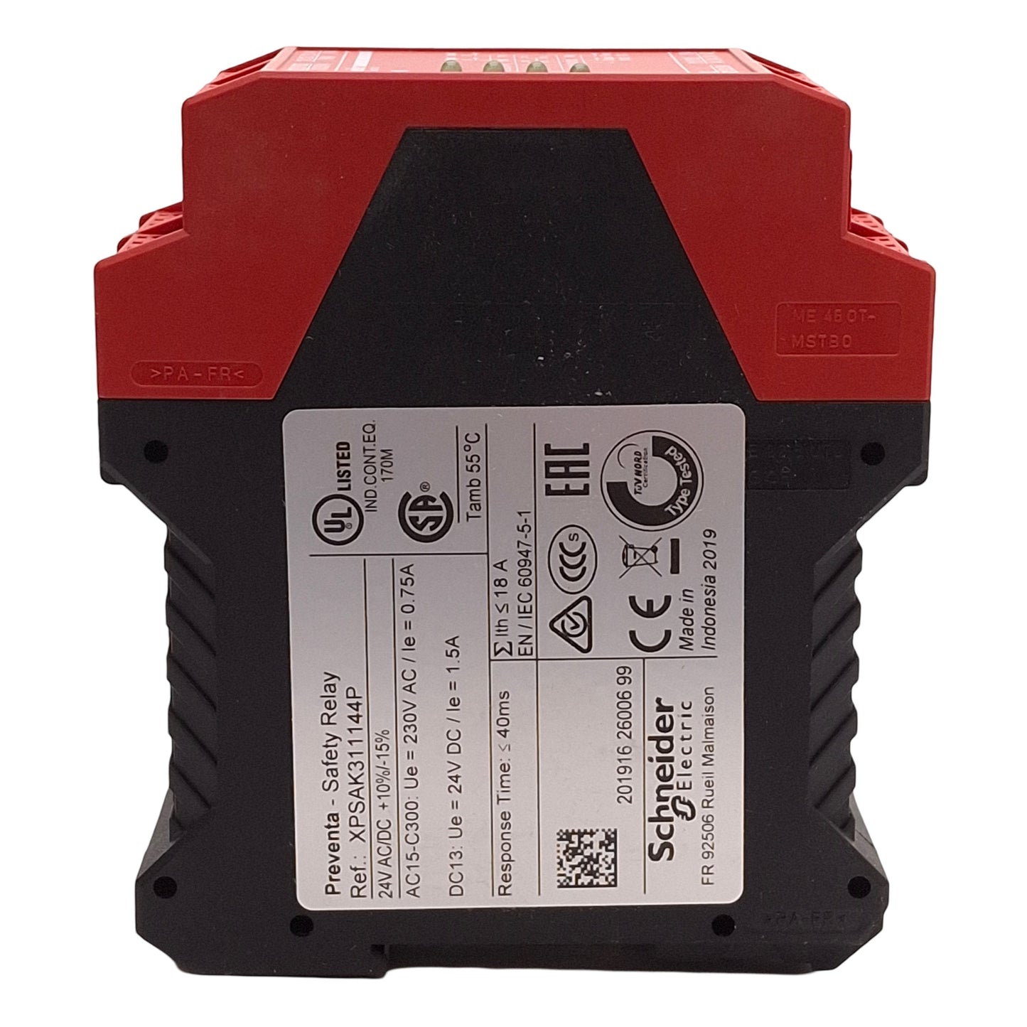 New Schneider XPSAK311144P PREVENTA XPS-AK E-Stop Safety Relay Module 24VAC/DC