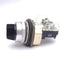 Used Allen Bradley 800T-N2KK4 Maintained Selector Switch, 4-Position, ø30mm, 1NO 1NC