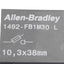 Used Lot of 2 Allen Bradley 1492-FB1M30-L Midget Fuse Holder 1-Pole 30A 110-600VAC/DC