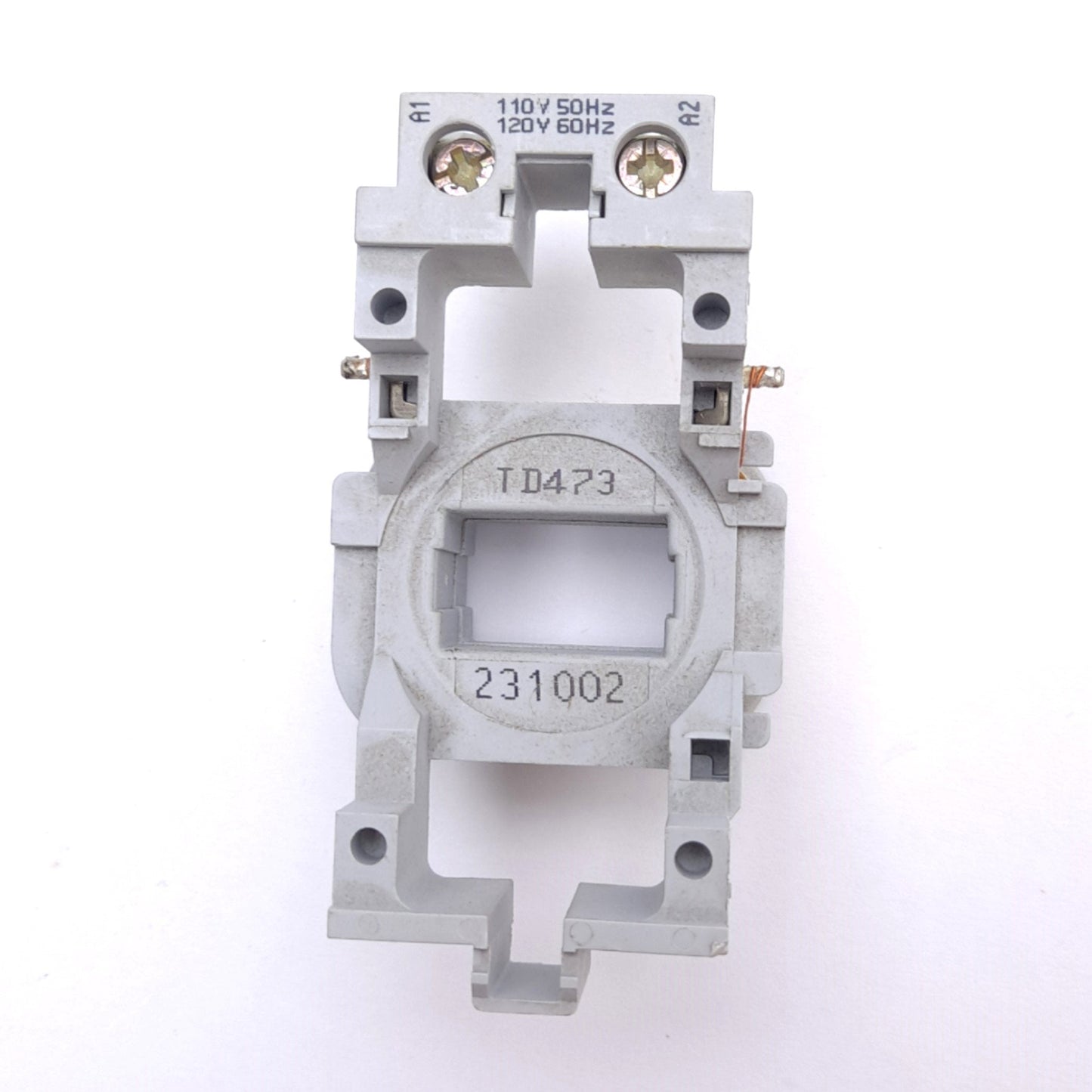 Used Allen Bradley TD473 Magnetic Coil, 110/120VAC, for Contactor/Motor Starter
