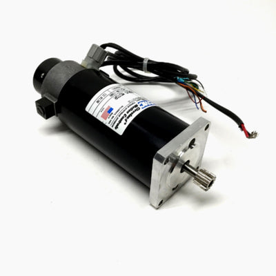 Used CMC ME2130-198B PM Permanent Magnet DC Servo Motor NEMA 23 Ø1/4" Shaft w/Encoder