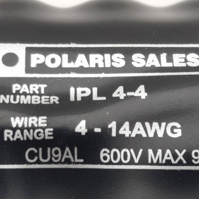 New NSI Polaris Sales IPL 4-4 Insulated Connector, 4-Port, 1-Pole, 4-14AWG, 600V Max