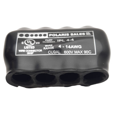 New NSI Polaris Sales IPL 4-4 Insulated Connector, 4-Port, 1-Pole, 4-14AWG, 600V Max