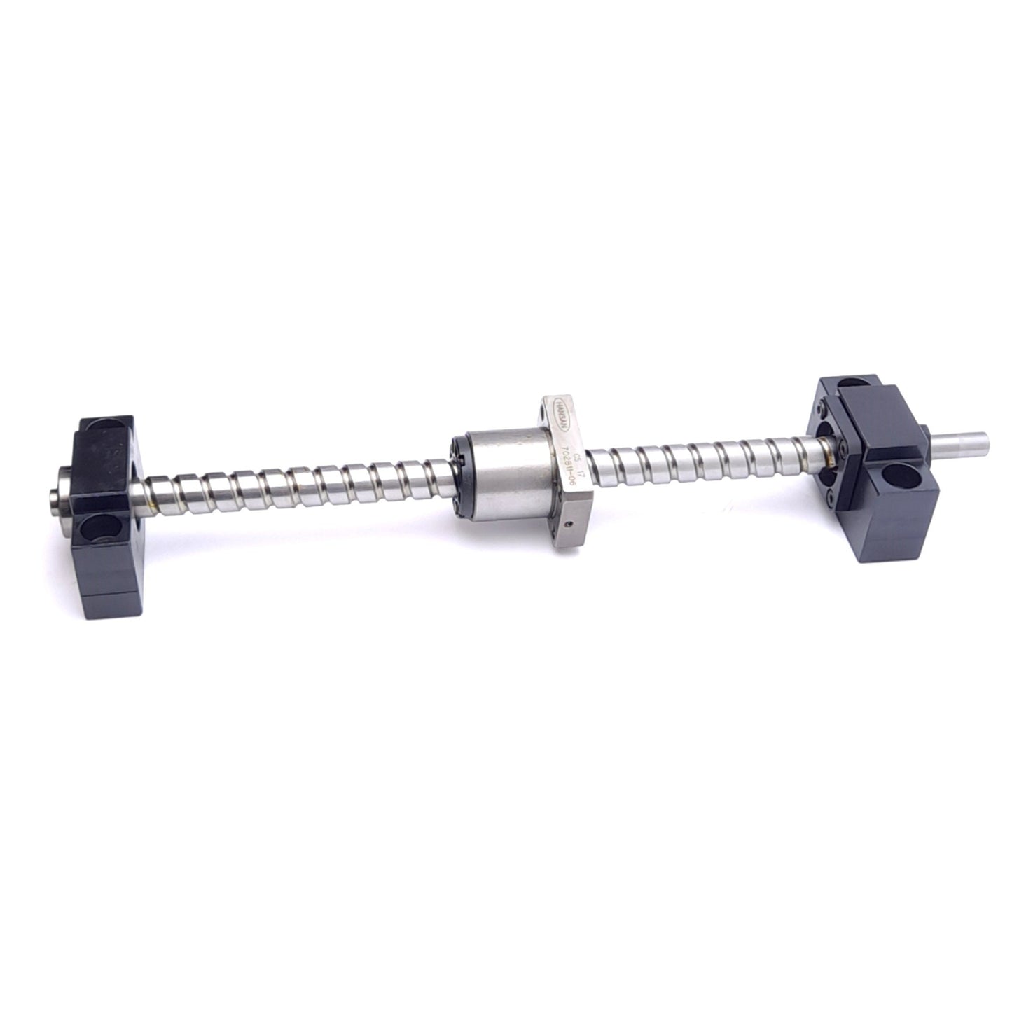 Used Hansan C5 17 Linear Ball Screw Assembly, ø15mm, 10mm Lead, 275mm Stroke, 2-Block