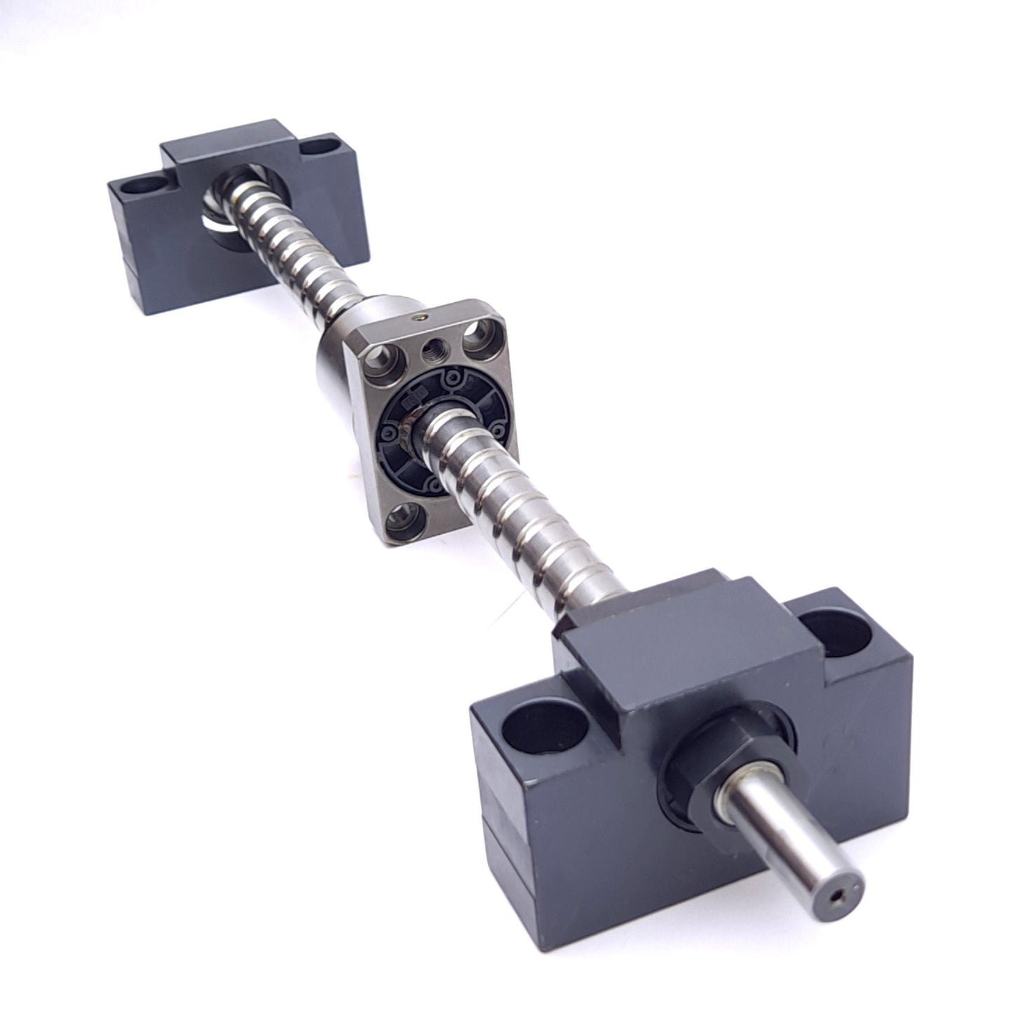 Used Hansan C5 17 Linear Ball Screw Assembly, ø15mm, 10mm Lead, 275mm Stroke, 2-Block