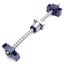 Used Hansan C5 17 Linear Ball Screw Assembly, ø15mm, 10mm Lead, 275mm Stroke, 2-Block
