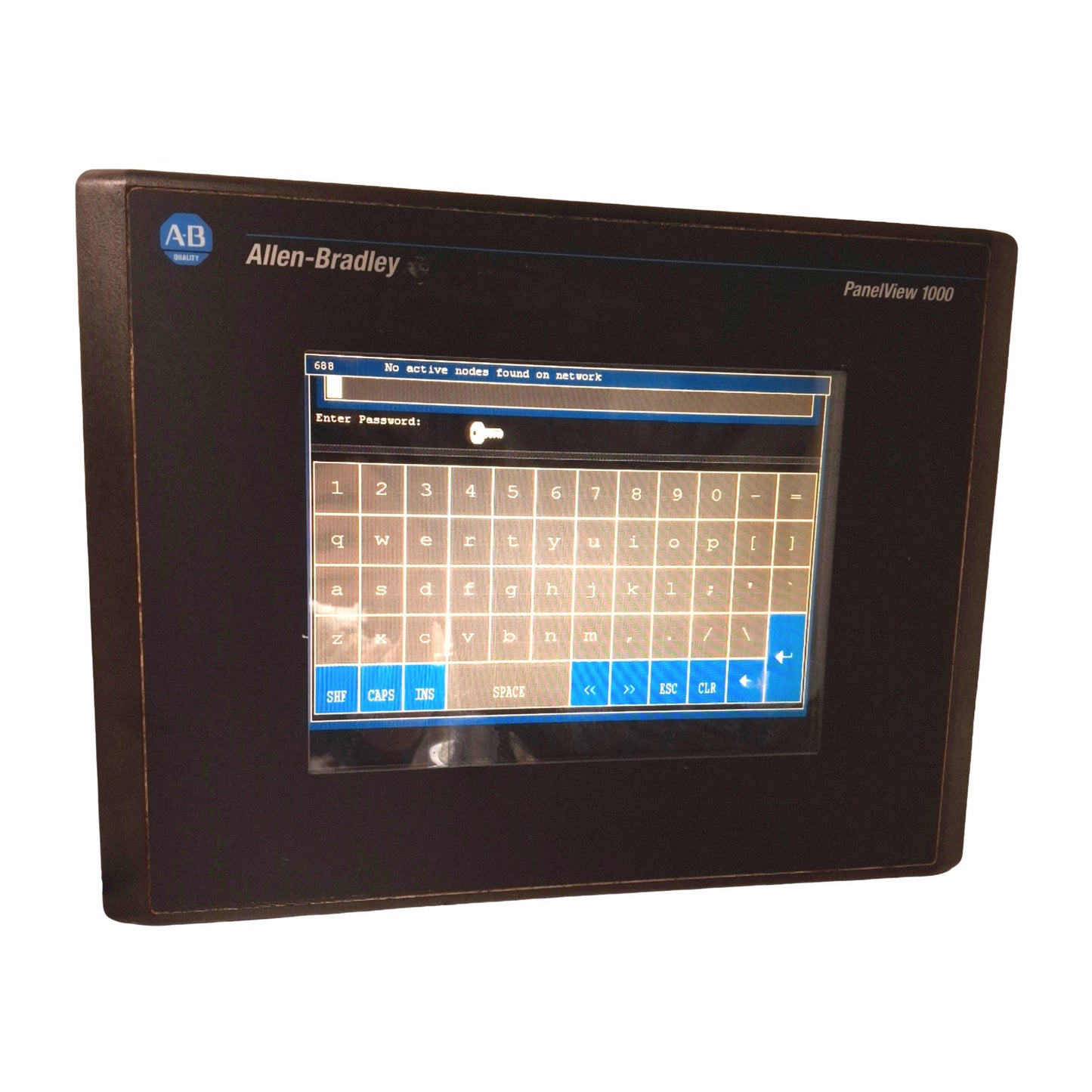 Used Allen Bradley 2711-T10C8 PanelView 1000 Touchscreen HMI, 10.1" Color, 100-240VAC