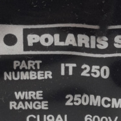 New NSI Polaris Sales IT 250 Insulated Connector, 2-Port, 1-Pole, 250MCM-6AWG, 600V
