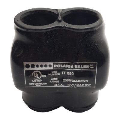 New NSI Polaris Sales IT 250 Insulated Connector, 2-Port, 1-Pole, 250MCM-6AWG, 600V