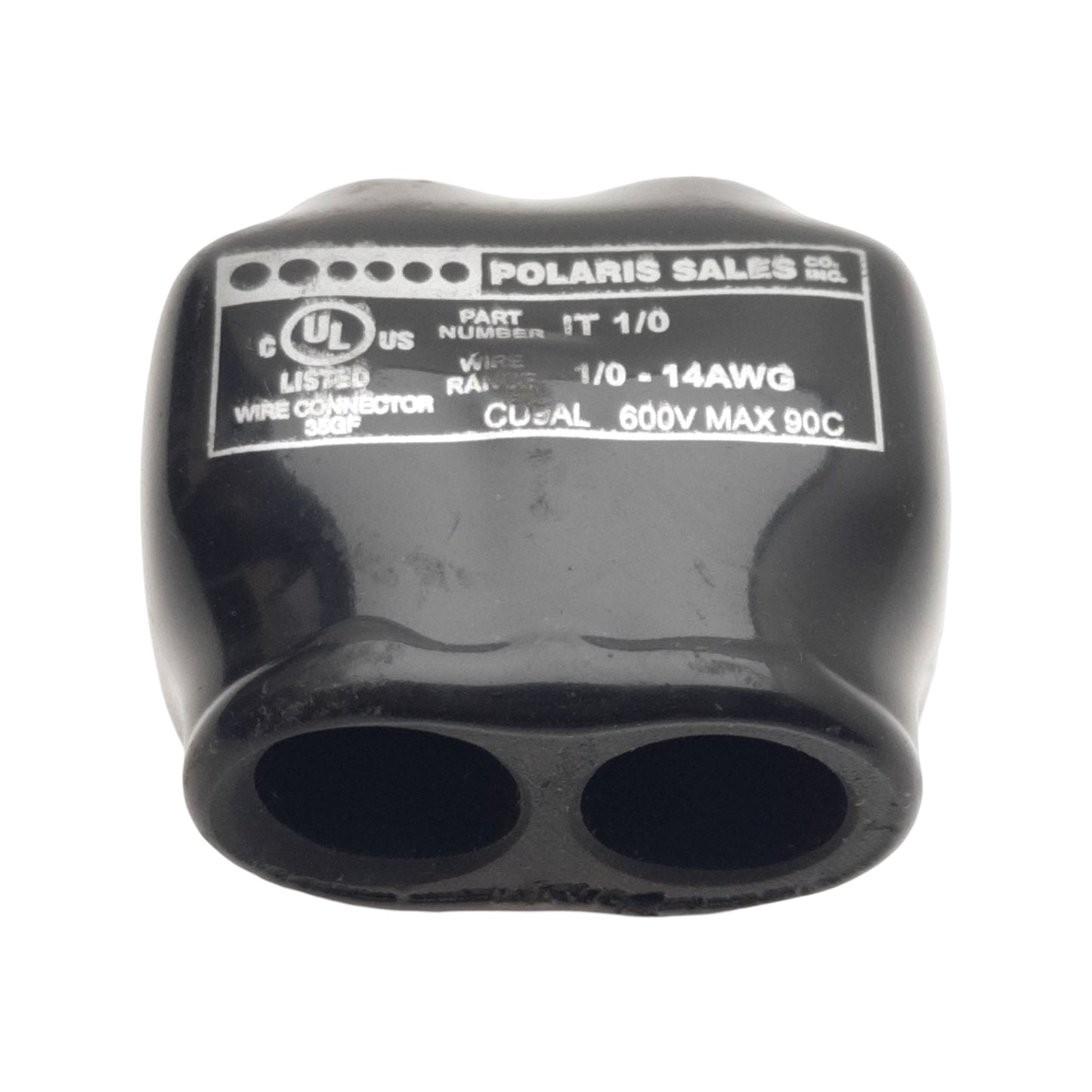 New NSI Polaris Sales IT-1/0 Insulated Connector, 2-Port, 1-Pole, 1/0-14AWG, 600V