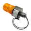 Used Tomar 490S-120 Microstrobe Signal Light, Single Flash 60-80/min, 120VAC, Amber