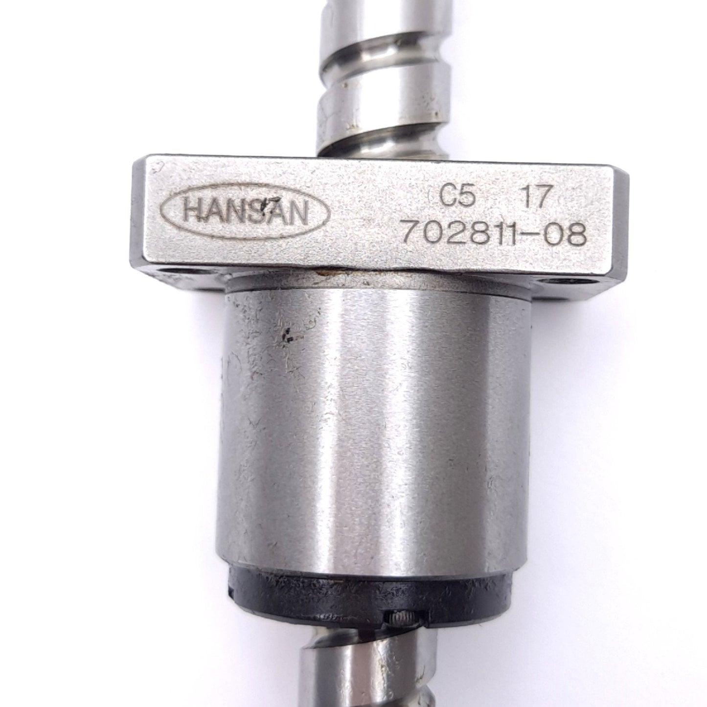 Used Hansan C5 17 Linear Ball Screw Assembly, ø15mm, 10mm Lead, 275mm Stroke