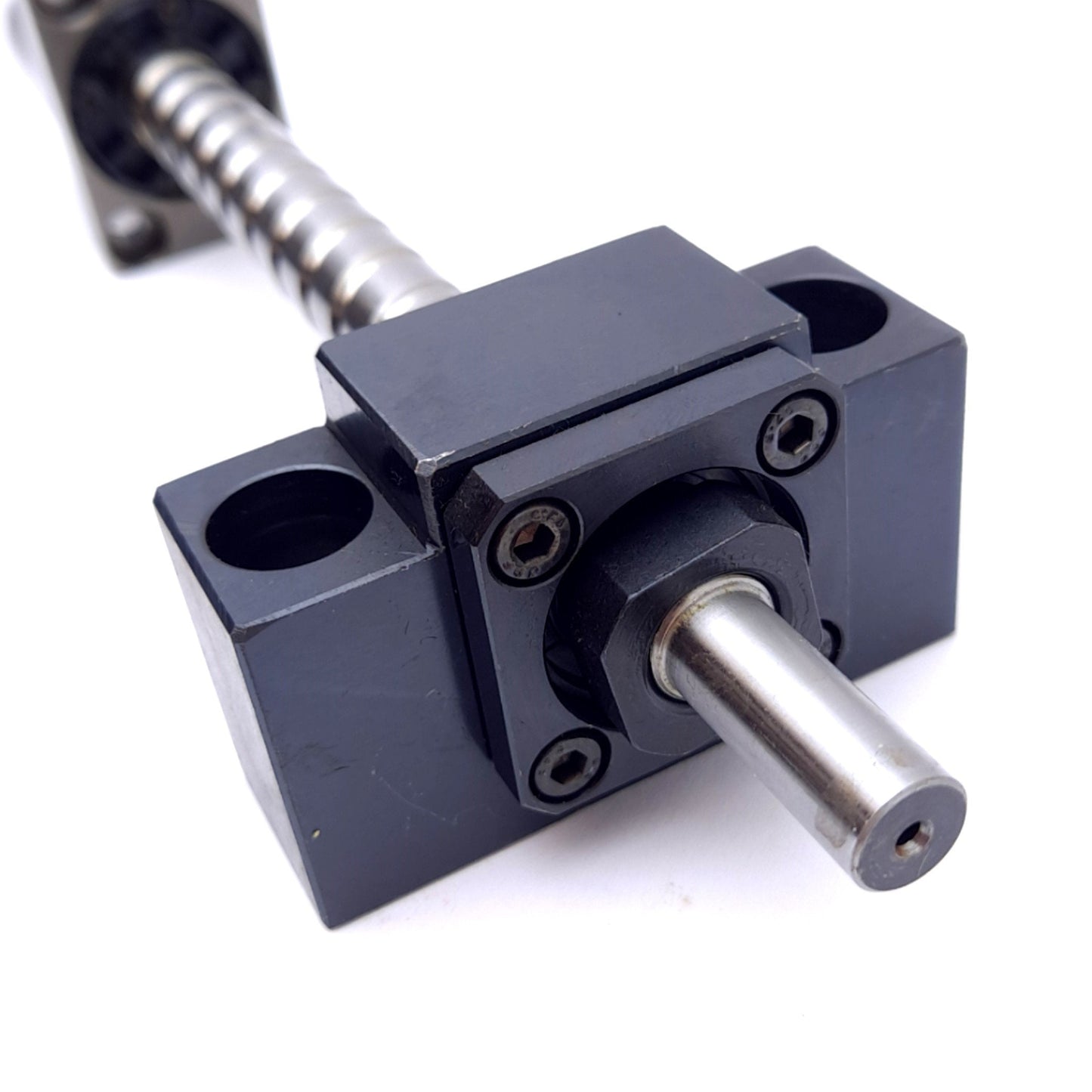 Used Hansan C5 17 Linear Ball Screw Assembly, ø15mm, 10mm Lead, 275mm Stroke