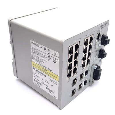 Used Allen Bradley 1783-BMS20CA A Stratix 5700 Ethernet Switch, 20 Port, 12-48VDC