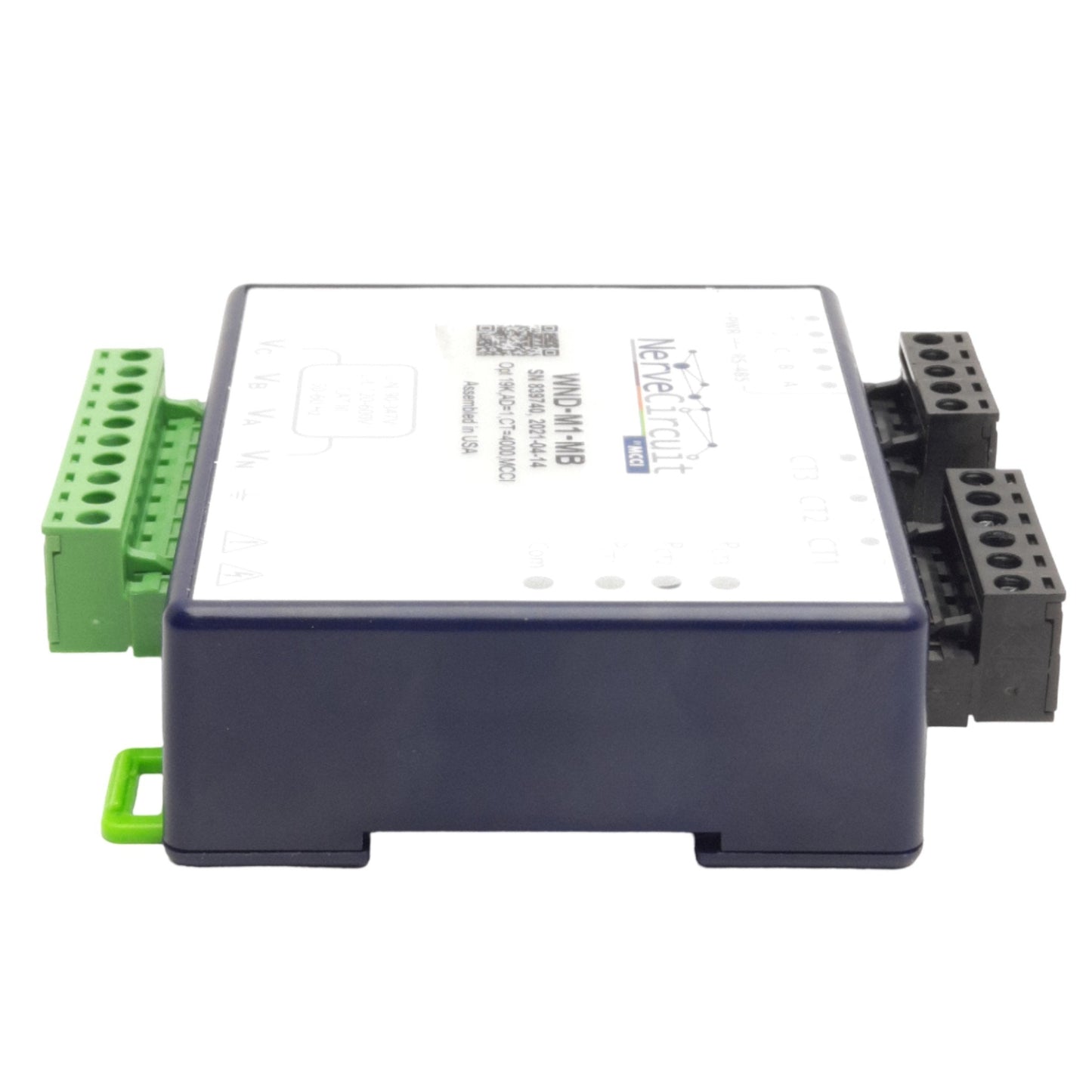 Used MCCI WND-M1-MB Power Meter, 24V AC/DC, 90-600VAC Range, RS485 Modbus RTU