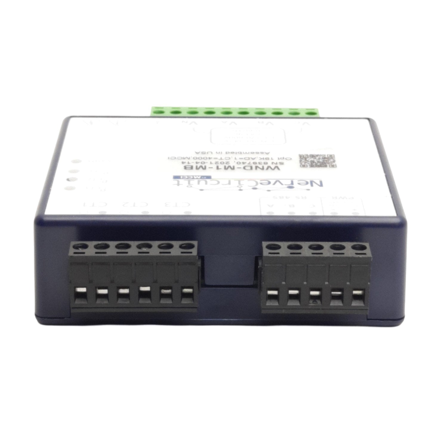Used MCCI WND-M1-MB Power Meter, 24V AC/DC, 90-600VAC Range, RS485 Modbus RTU