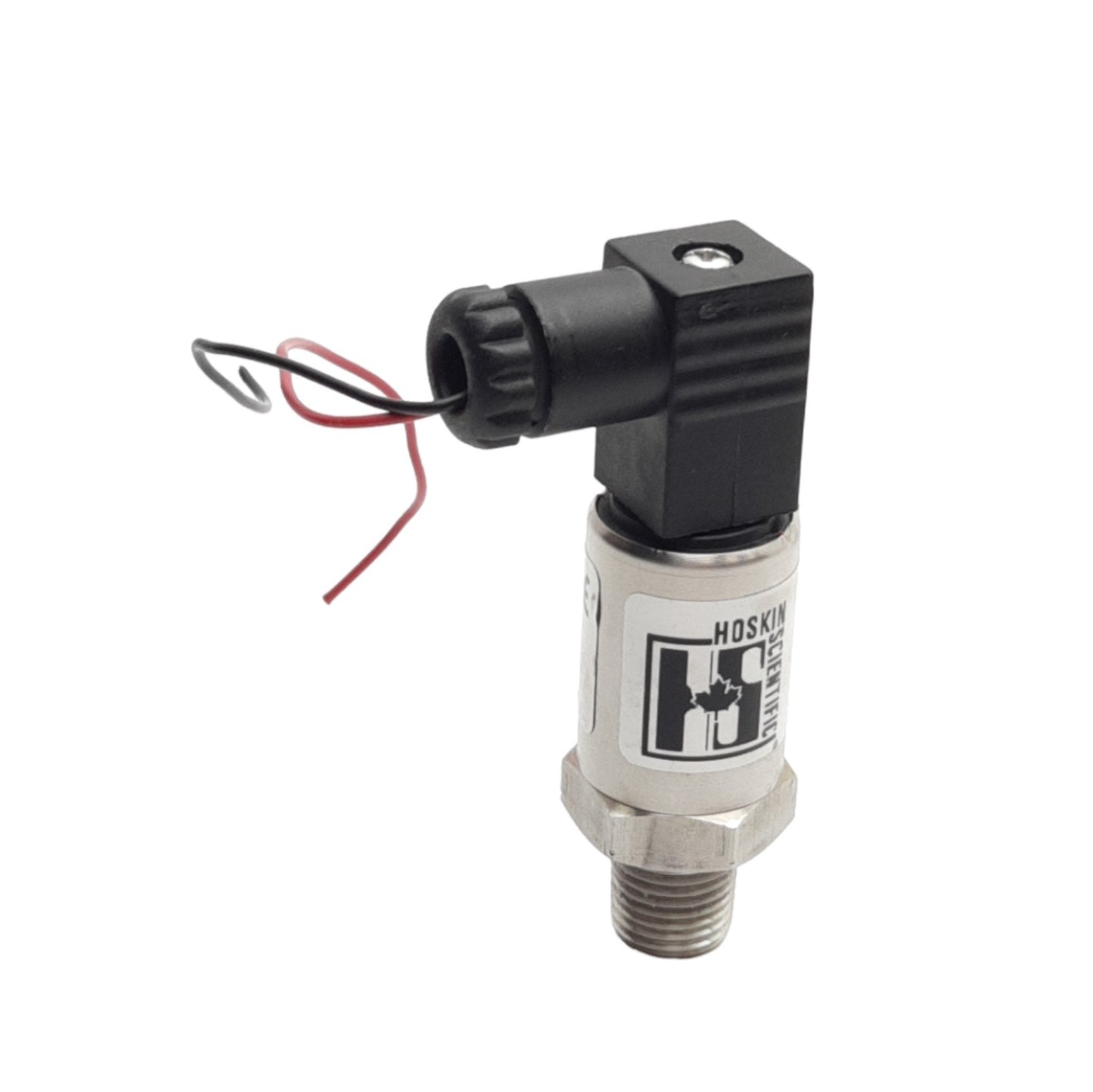Used Hoskin Scientific Type E13 Pressure Sensor, 500psi, 1NC, 4-20mA Output, 12-30VDC