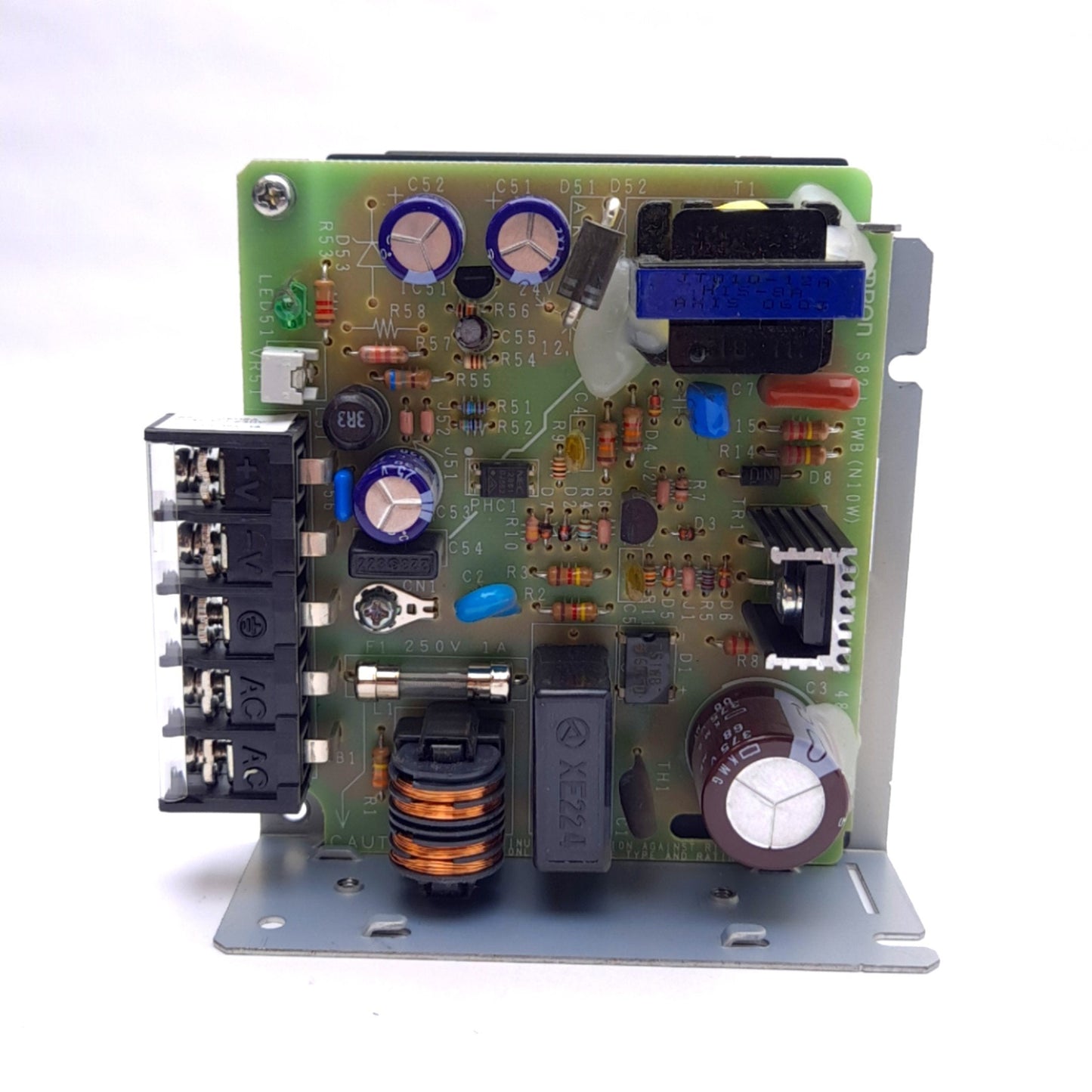 New – Open box Omron S82J-01012A Power Supply, 100-240VAC 0.35A In, 12VDC 1A Out, 10W