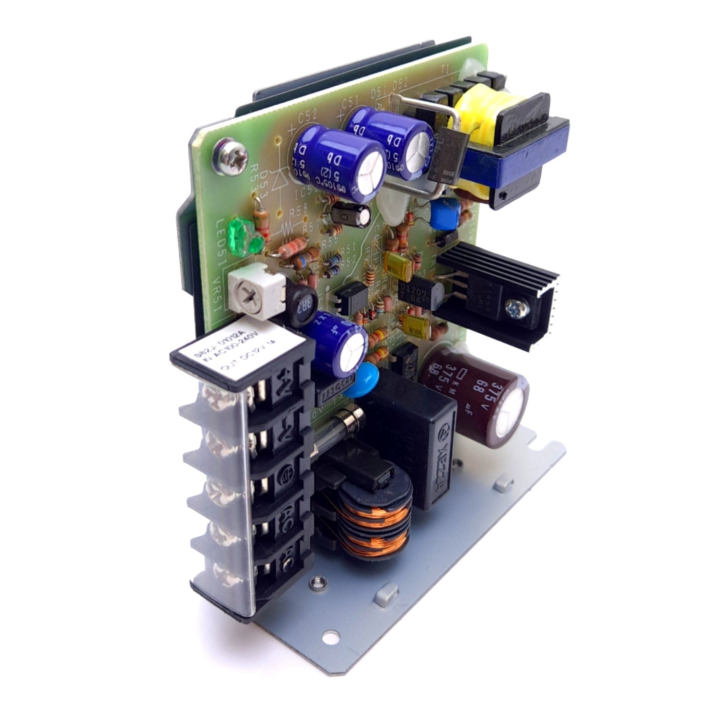 New – Open box Omron S82J-01012A Power Supply, 100-240VAC 0.35A In, 12VDC 1A Out, 10W