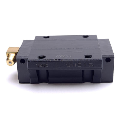 New – Open box THK SHS15 H-NBR Linear Rail Carriage for 15mm Wide LM Rail, 64mm Length, 24.2kN