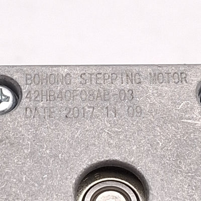 Used Bohong 42HB40F08AB-03 Stepper Motor, 1.8°/step, 2-Phase, ø5mm Shaft, NEMA 17