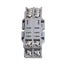 Used Lot of 12 IDEC SH2B-05 Relay Sockets, 8-Pin Blade, DPDT, 10A Max, DIN Rail