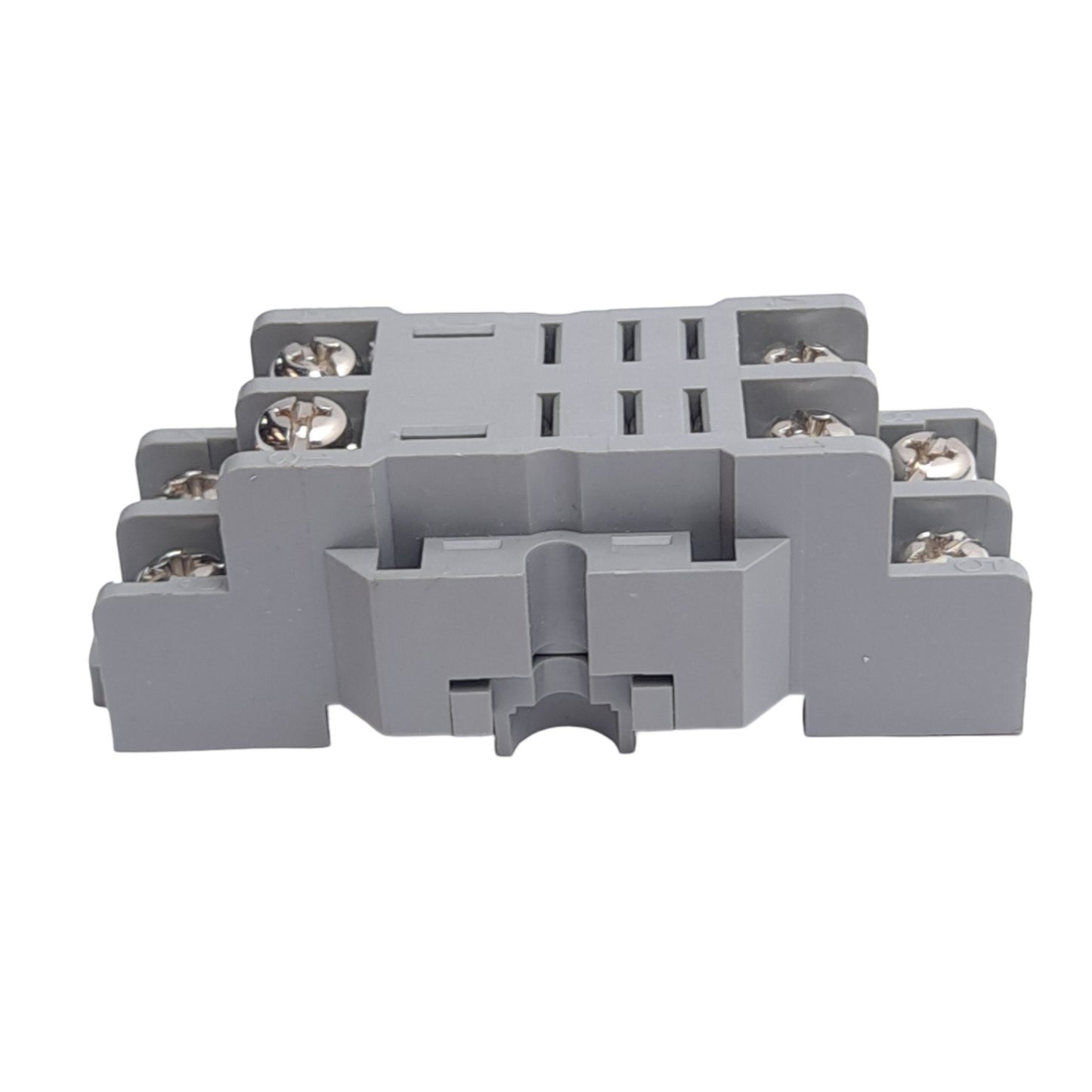 Used Lot of 12 IDEC SH2B-05 Relay Sockets, 8-Pin Blade, DPDT, 10A Max, DIN Rail