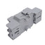 Used Lot of 12 IDEC SH2B-05 Relay Sockets, 8-Pin Blade, DPDT, 10A Max, DIN Rail