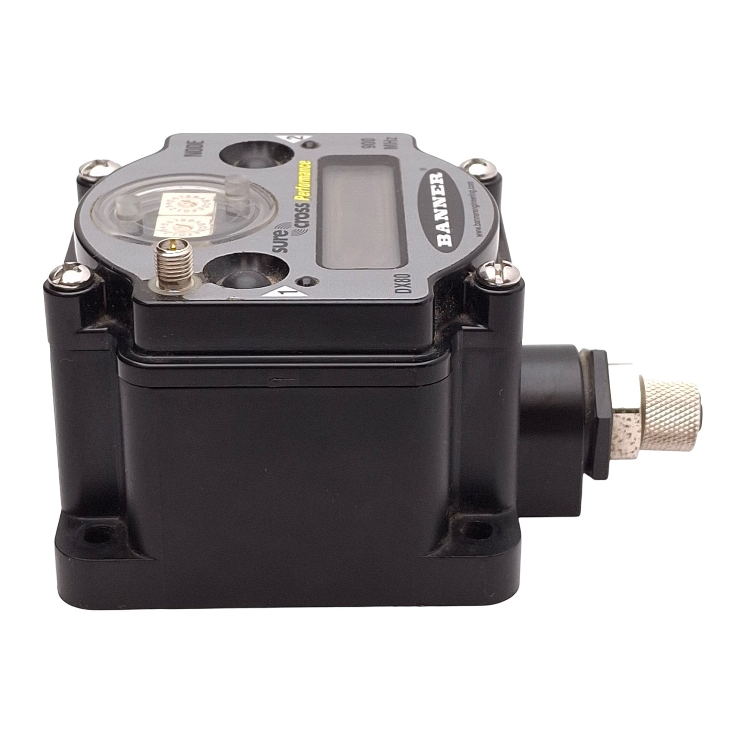 Used Banner DX80N9X1S-P6 Sure Cross DX80 Performance P6 Node, 900MHz, 10-30VDC