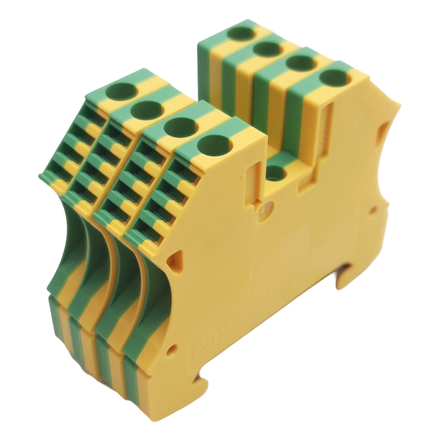 New Lot of 4 Allen Bradley 1492-JG4 Terminal Block Screw Connection, 6mm, 10-22AWG