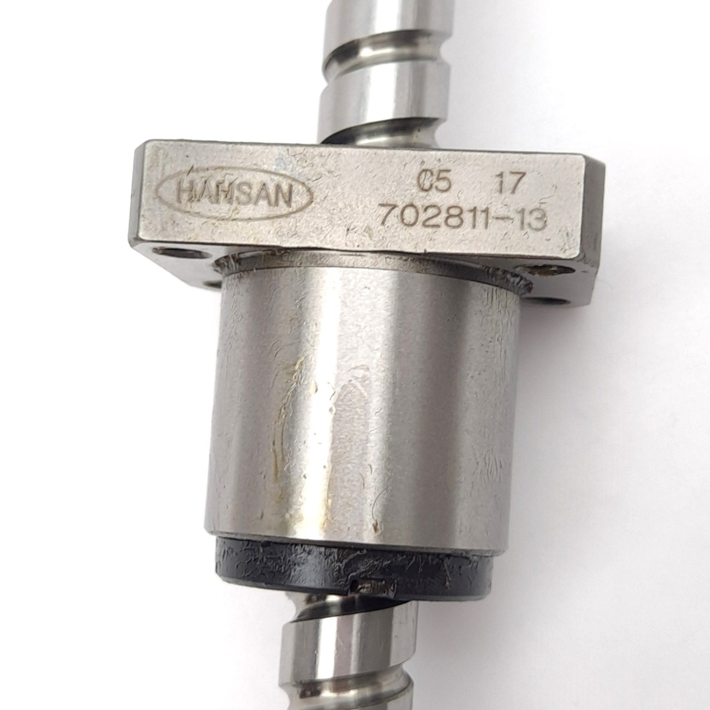 Used Hansan C5 17 Linear Ball Screw Assembly, ø15mm, 10mm Lead, 570mm Stroke